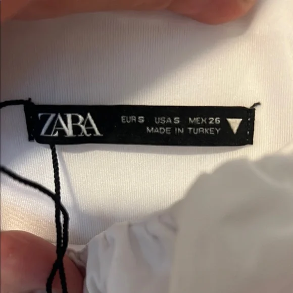 Zara White Spaghetti Strap Slip Dress - Picture 3 of 4